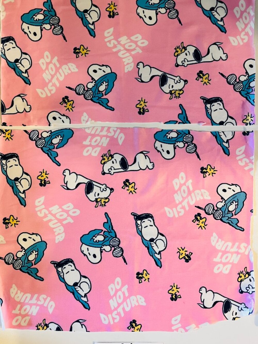 22 piece set Snoopy Scrap fabric bundle 7 - Picture 2 of 14